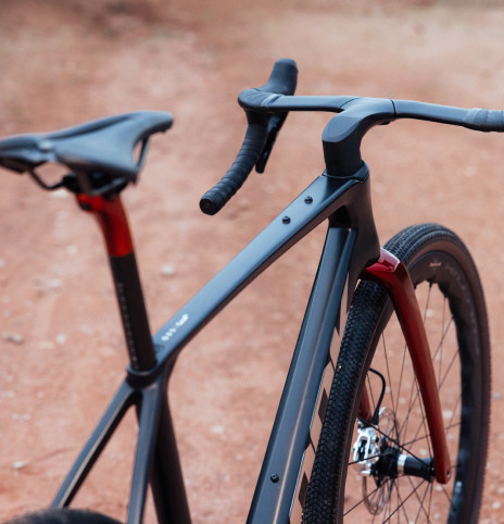 Une géométrie taillée pour la course.