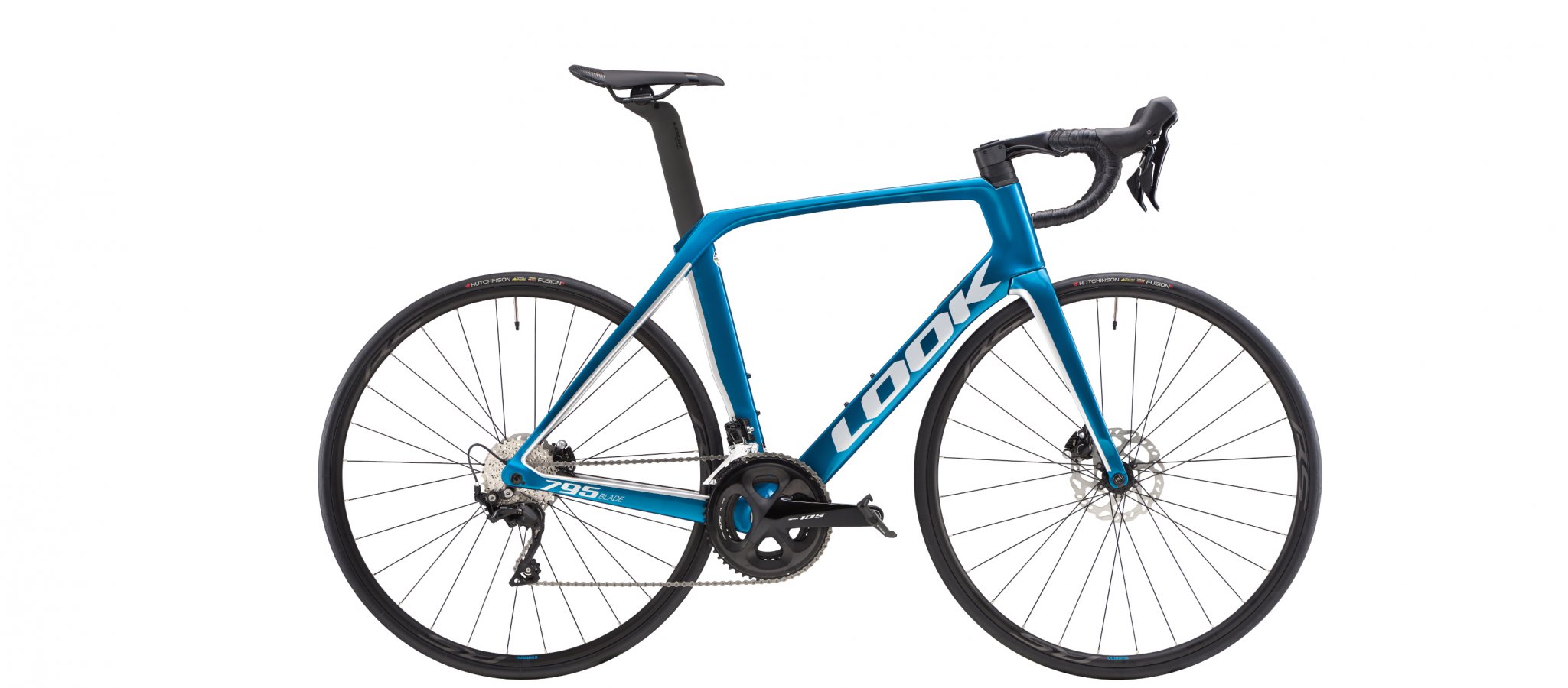 795 BLADE DISC METALLIC BLUE SILVER GLOSSY - LOOK Cycle