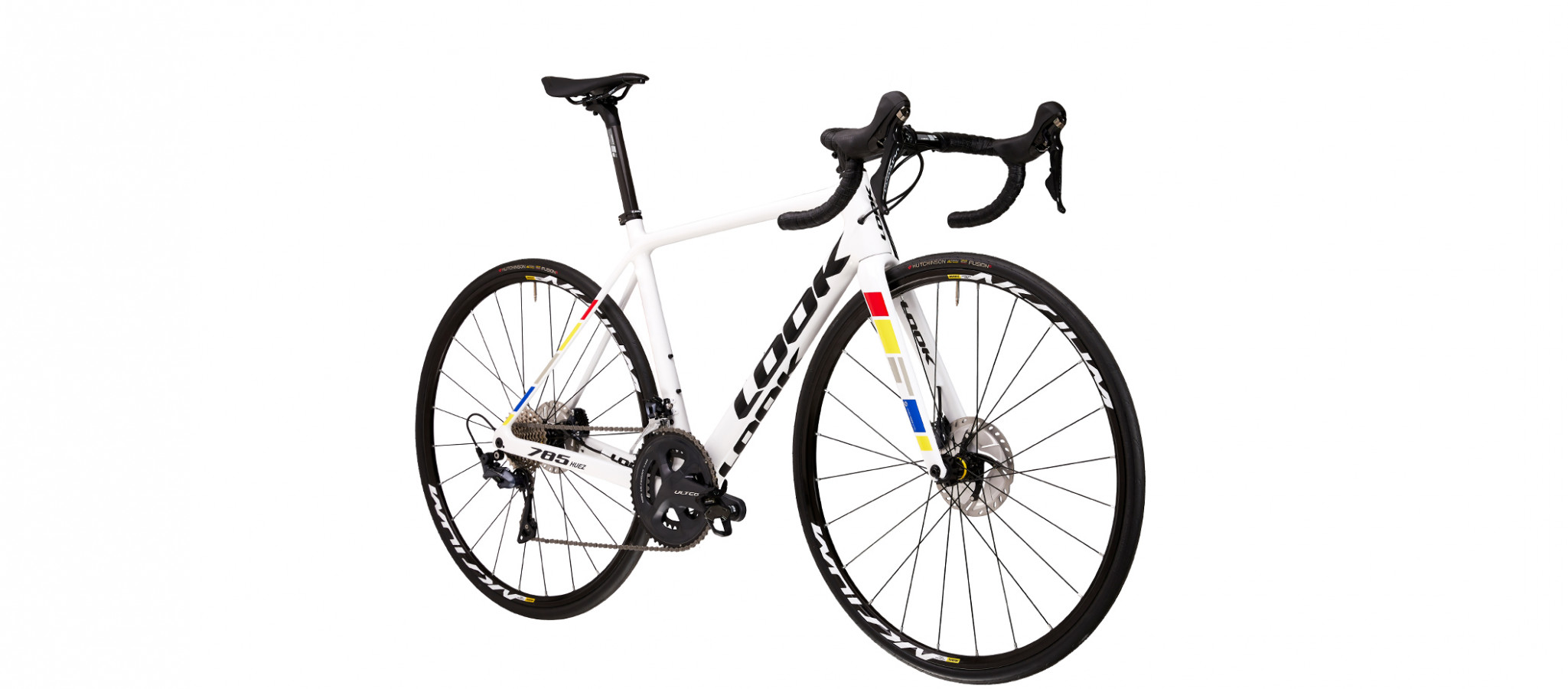 785 HUEZ DISC PROTEAM WHITE GLOSSY - LOOK Cycle