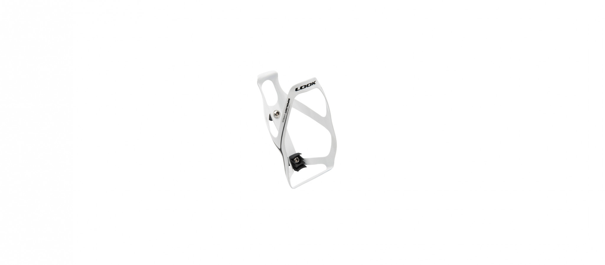 Look Carbon Bottle Cage Glossy White