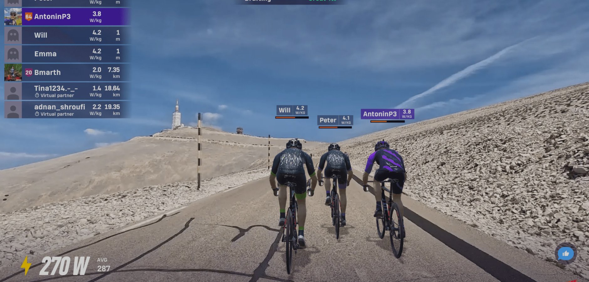 Your Route to the Virtual Peloton