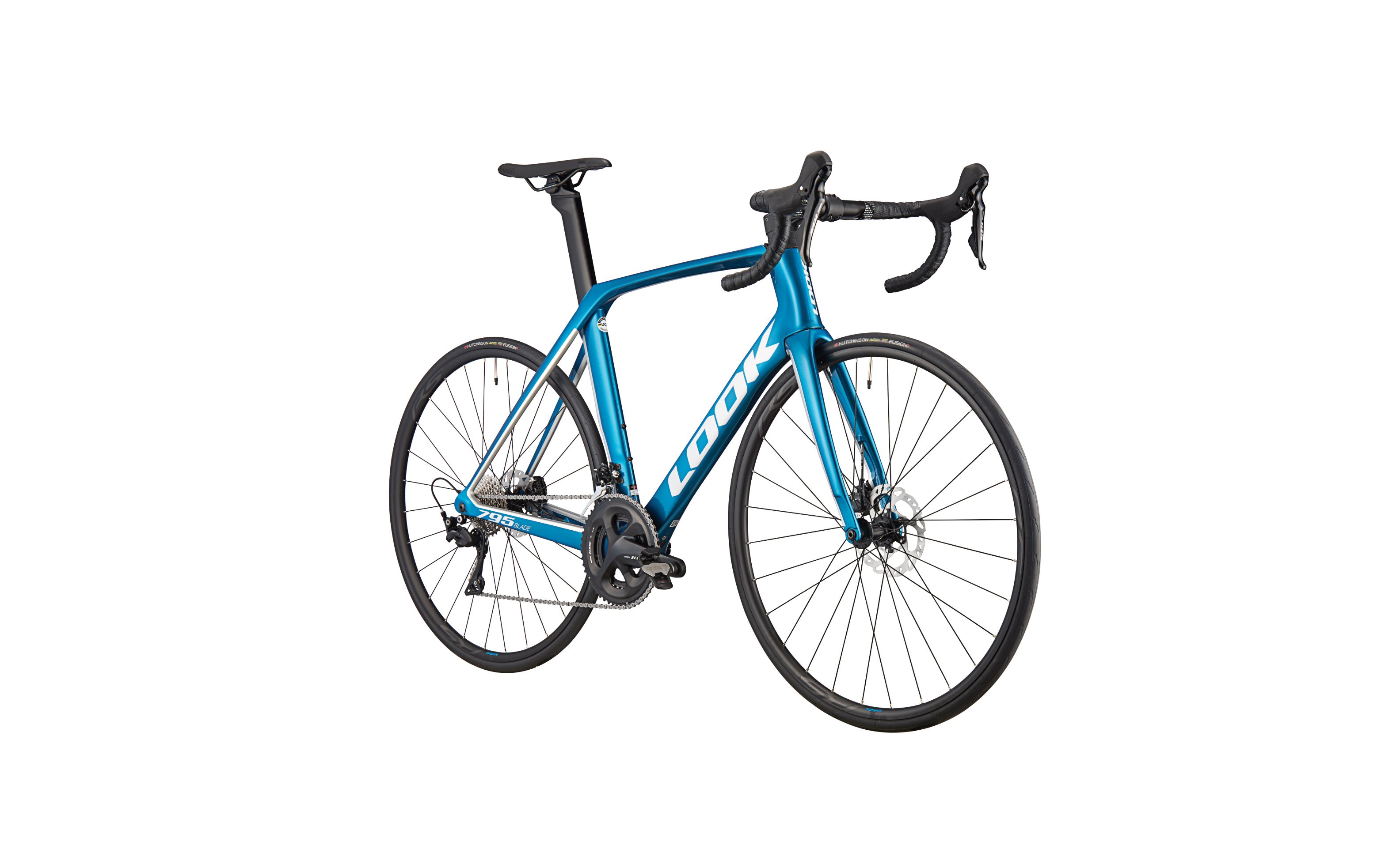 795 BLADE DISC METALLIC BLUE SILVER GLOSSY - LOOK Cycle