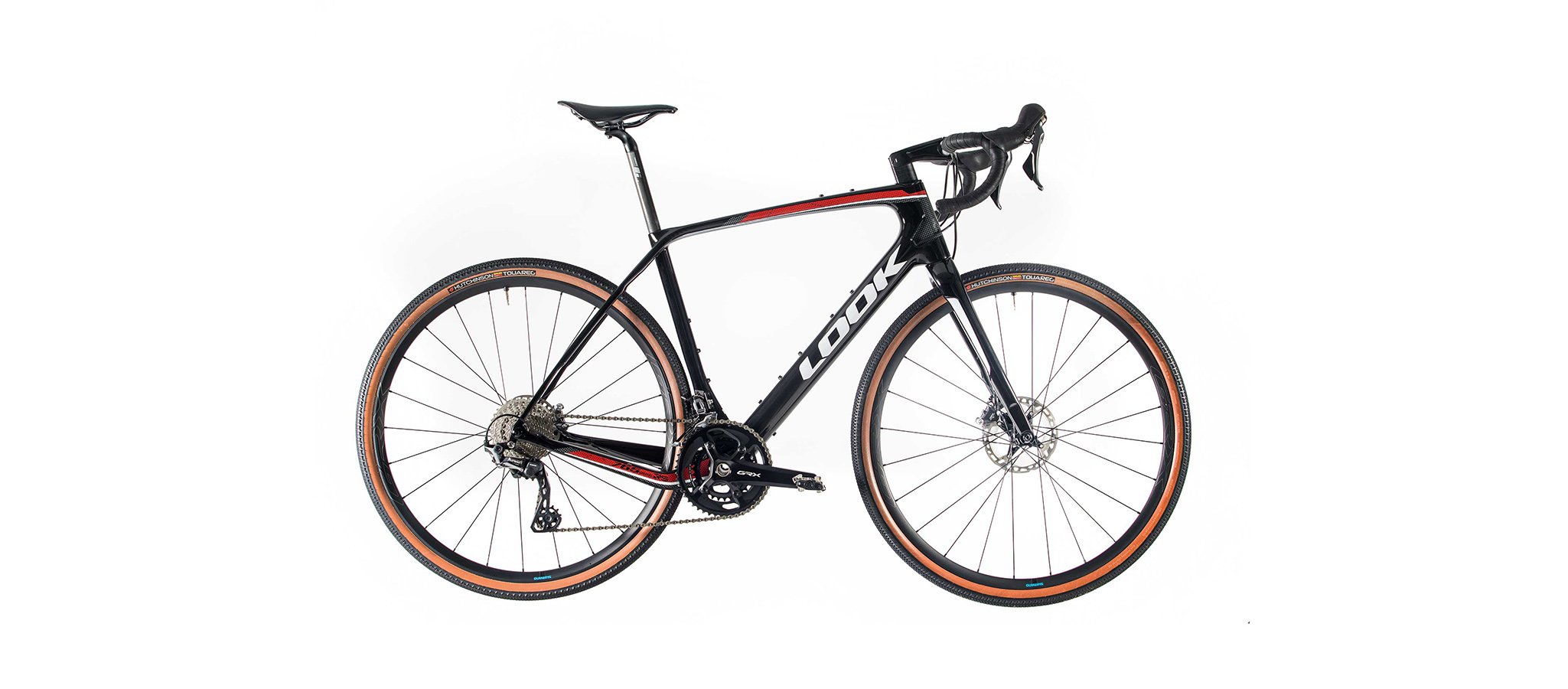 deficiencia Cerveza Crítico 765 GRAVEL RS BLACK RED GLOSSY - LOOK Cycle