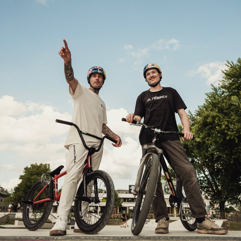 Inspired by two of the world’s most iconic riders
