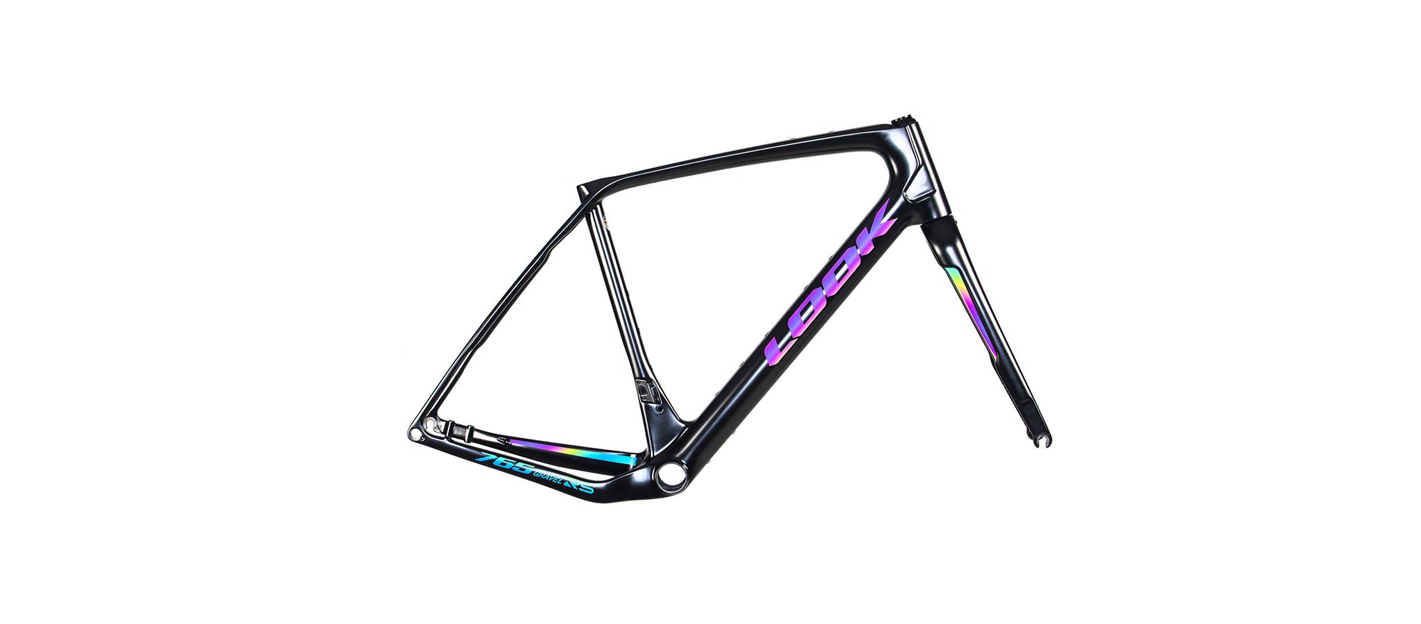 765 Gravel RS Black Chromatic Frameset 