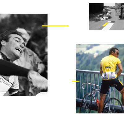 Bernard Hinault Tour de France Yellow jersey