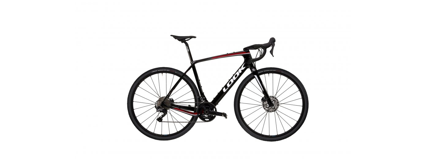 765 GRAVEL RS BLACK RED GLOSSY
