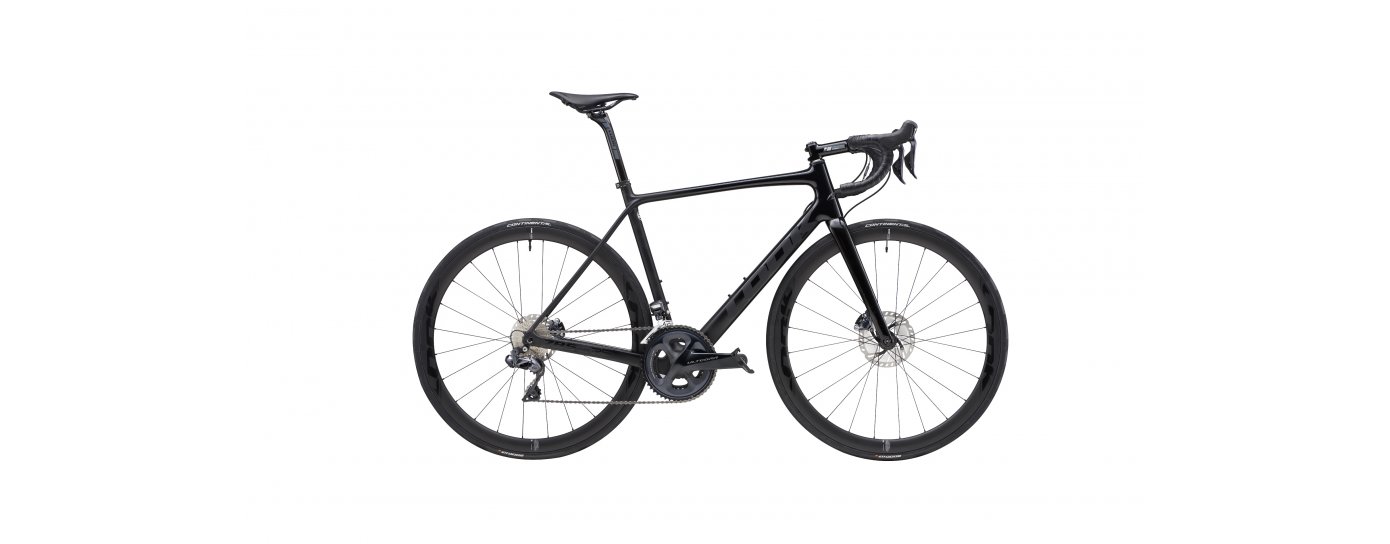 785 HUEZ RS DISC FULL BLACK MAT GLOSSY