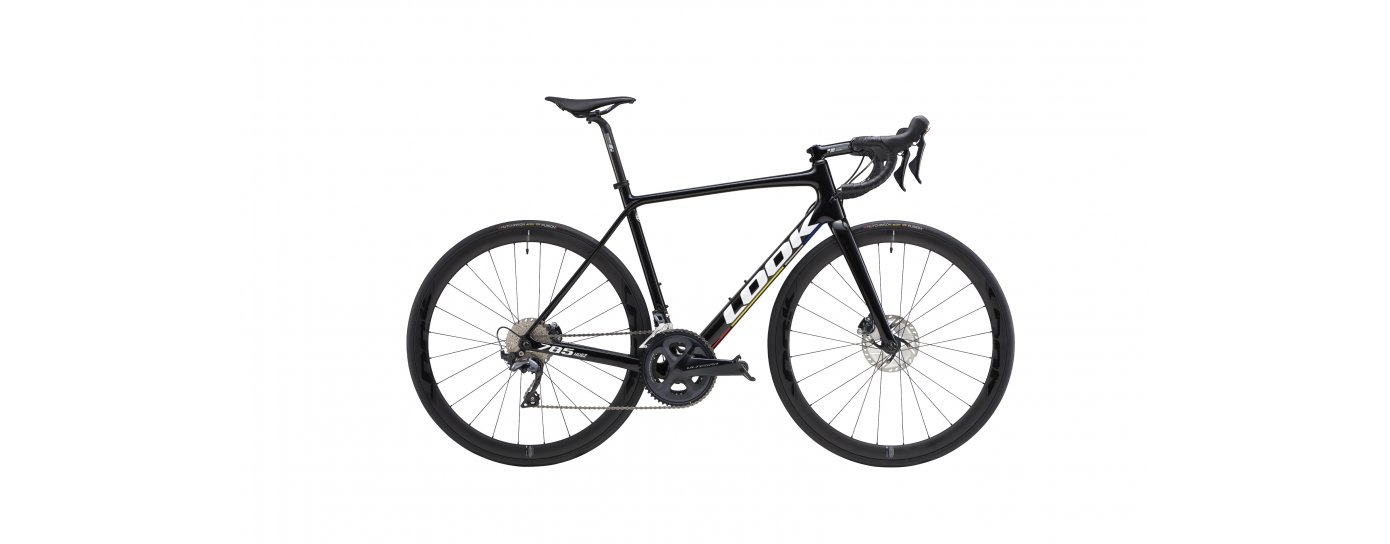 785 HUEZ DISC PROTEAM BLACK GLOSSY - LOOK WHEELS