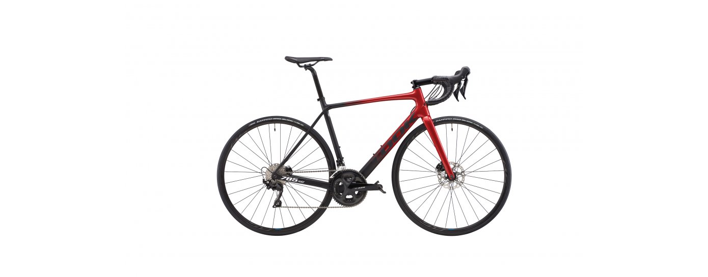 785 HUEZ DISC BLACK METALLIC RED MAT GLOSSY