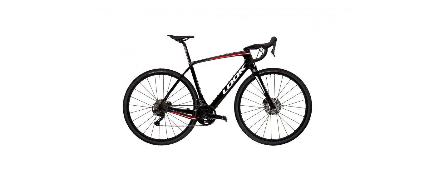 765 GRAVEL RS BLACK RED GLOSSY