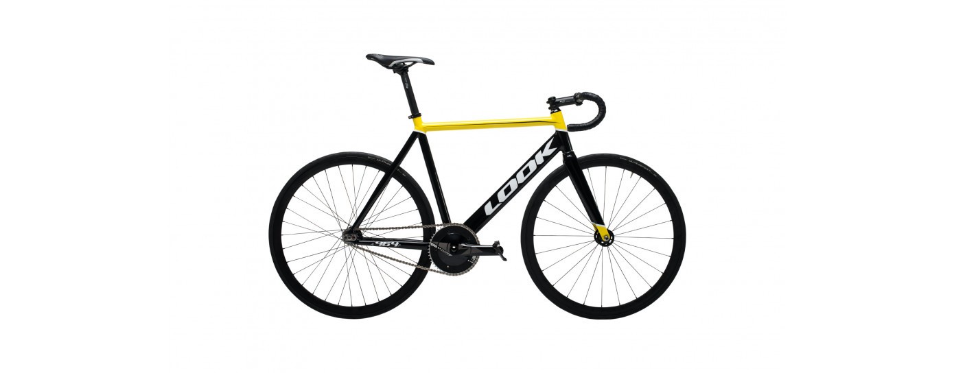 AL 464 P BLACK YELLOW GLOSSY