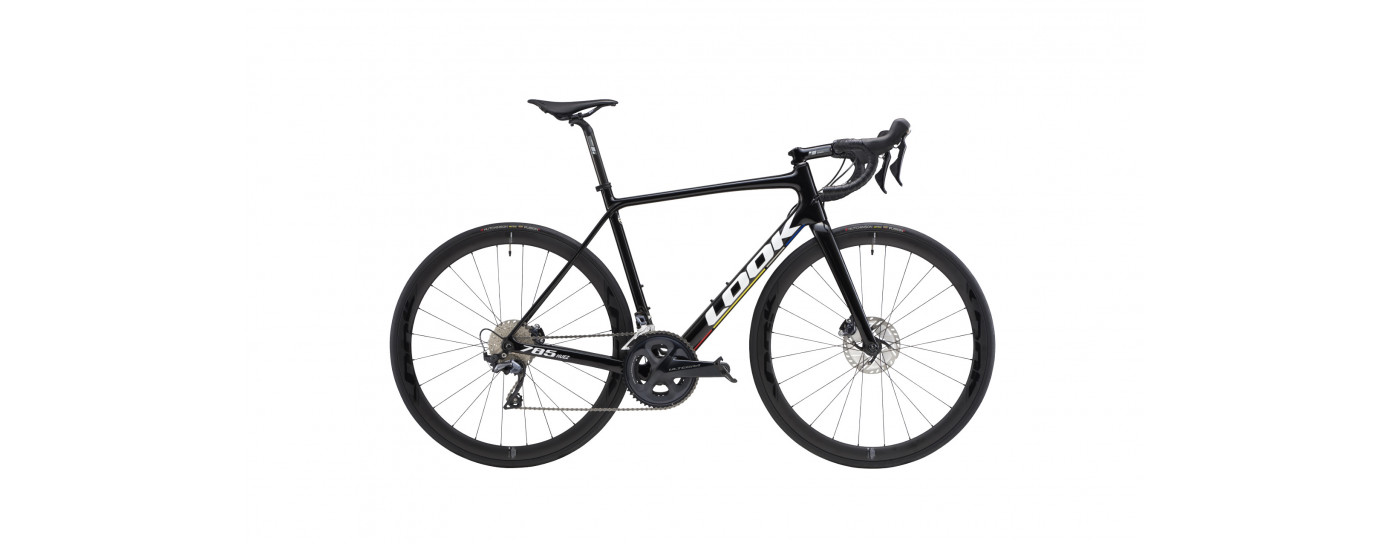785 HUEZ DISC PROTEAM BLACK GLOSSY - LOOK WHEELS