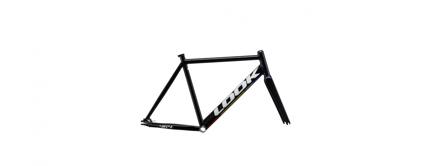 AL 464 F PROTEAM BLACK GLOSSY - FRAMESET