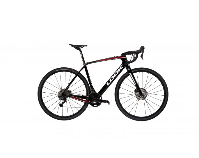 765 GRAVEL RS BLACK RED GLOSSY