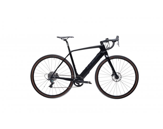 E-765 GRAVEL Full Black Reflect Glossy