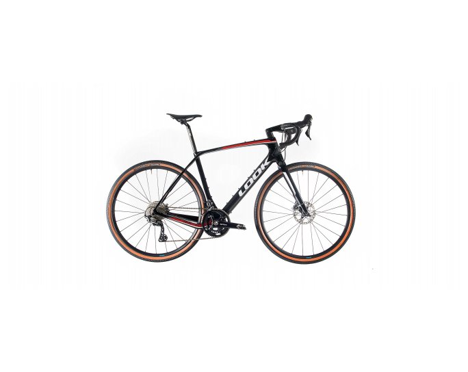 765 GRAVEL RS BLACK RED GLOSSY