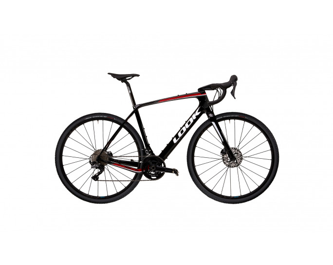 765 GRAVEL RS BLACK RED GLOSSY
