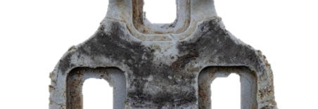 Aspérités marquées