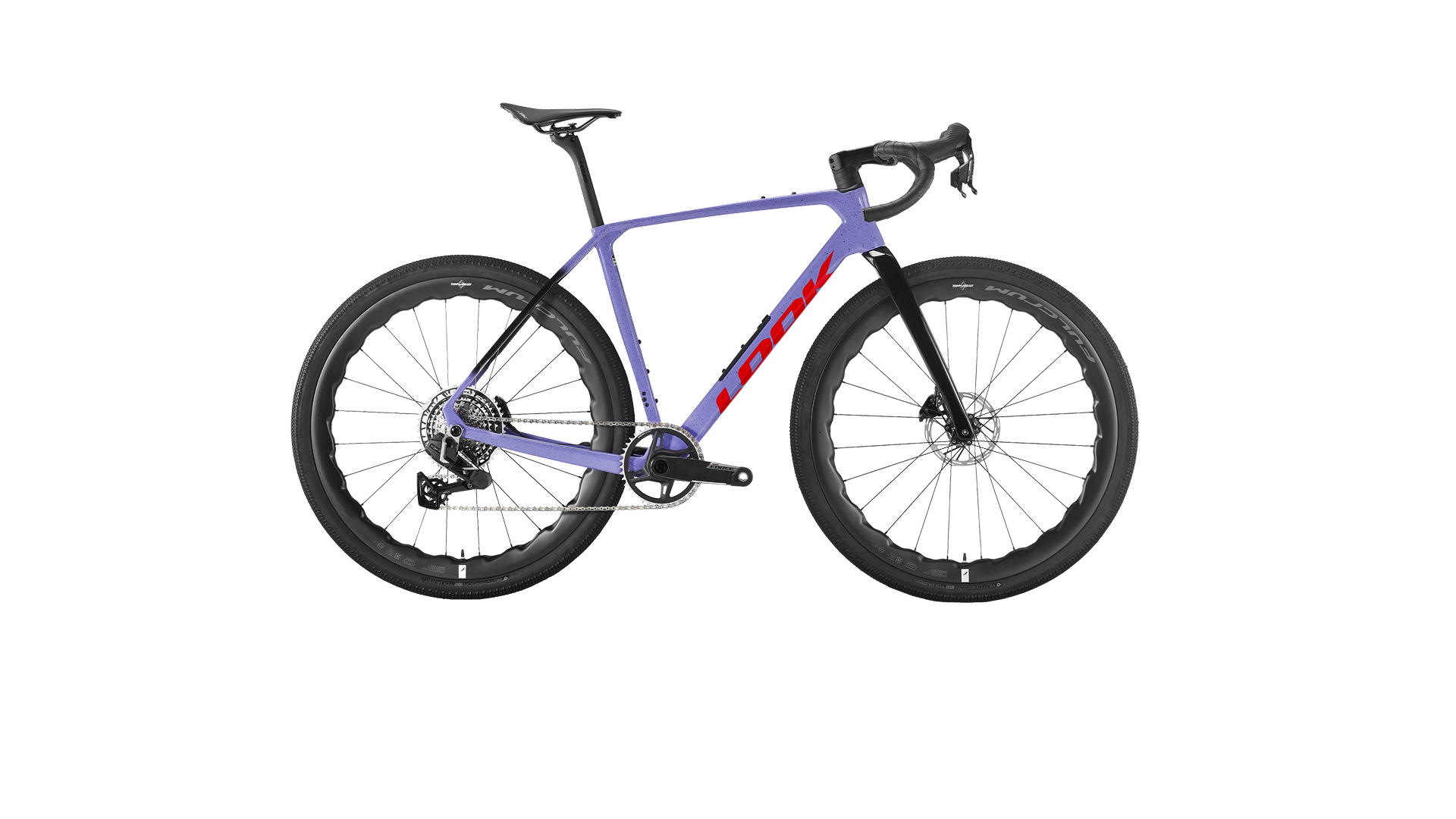 Speckled Purple Neon Orange